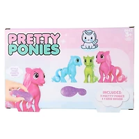 pretty ponies playset 3-pack