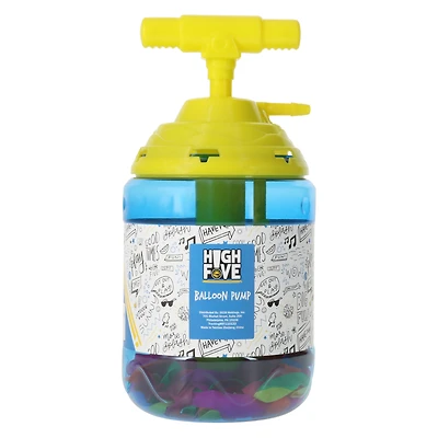 water balloon pump with balloons