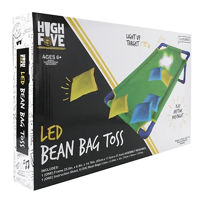 LED light up bean bag toss