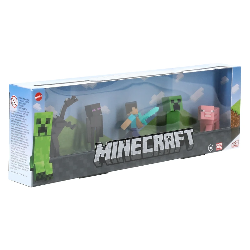 minecraft™ micro figures 5-pack