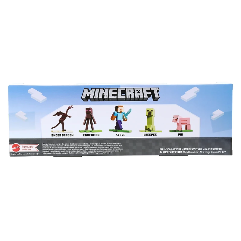 minecraft™ micro figures 5-pack