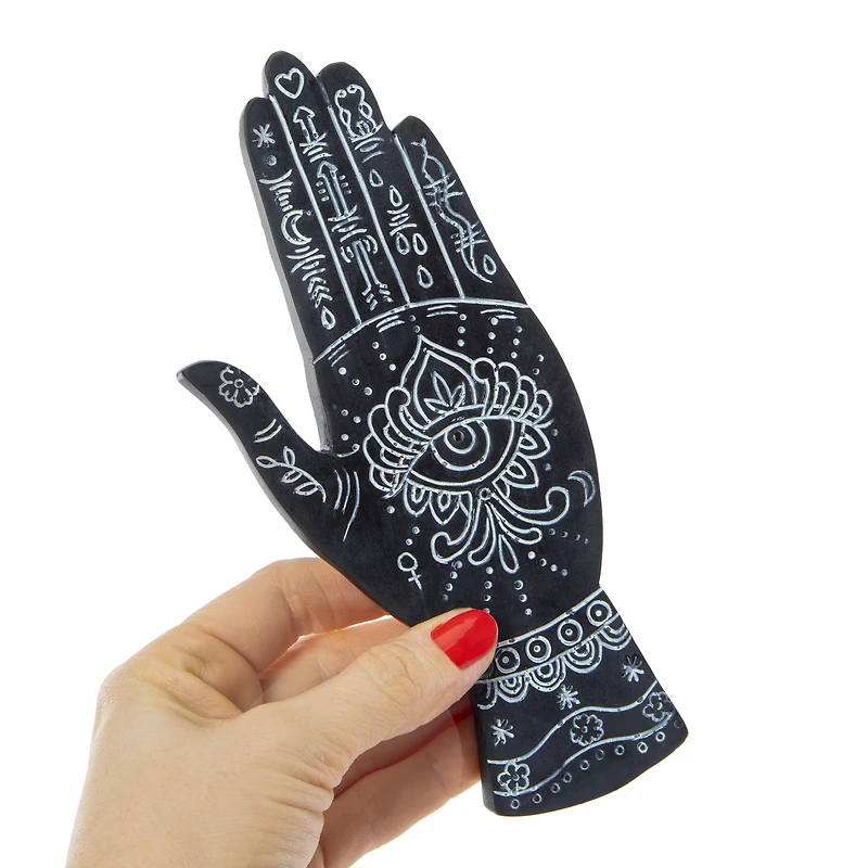 hamsa hand palm incense burner