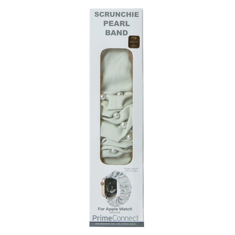 scrunchie pearl watchband for Apple Watch®