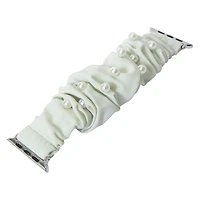 scrunchie pearl watchband for Apple Watch®