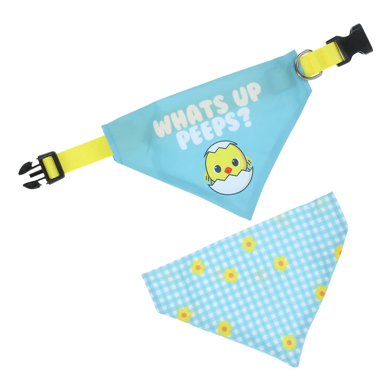 easter bandana dog collar