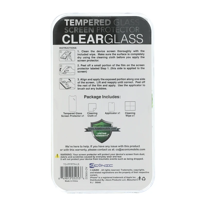 iPhone 14 Plus®/ 13 Pro Max® tempered glass screen protector