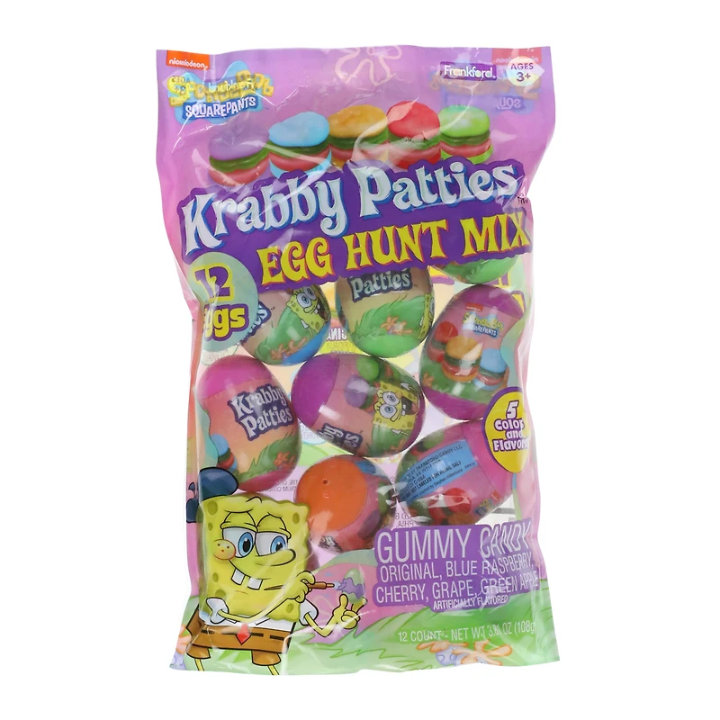 12-count krabby patties™ egg hunt mix