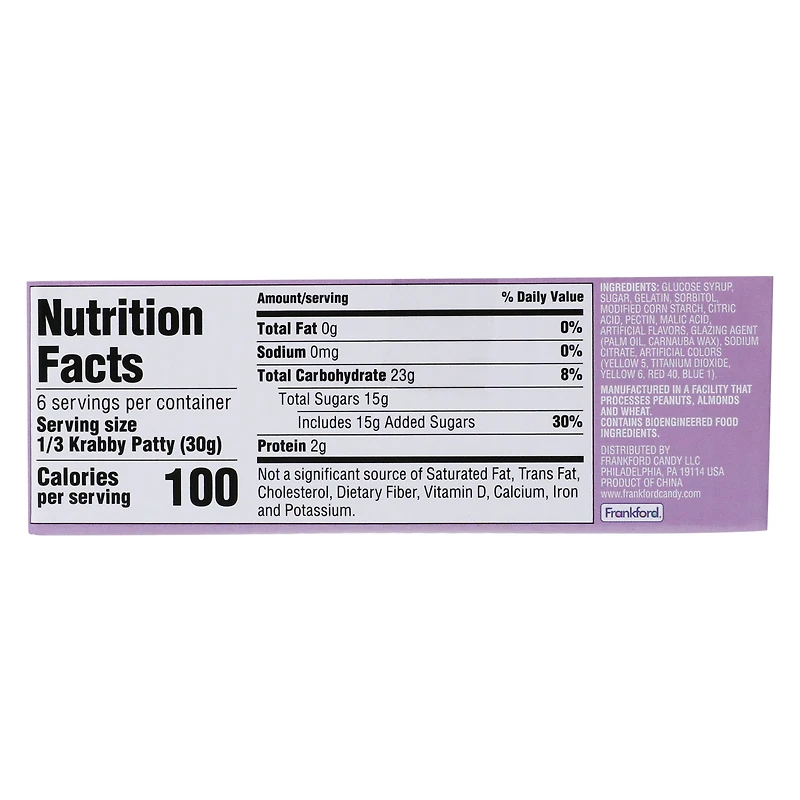 spongebob squarepants krabby patties™ sliders 2-count