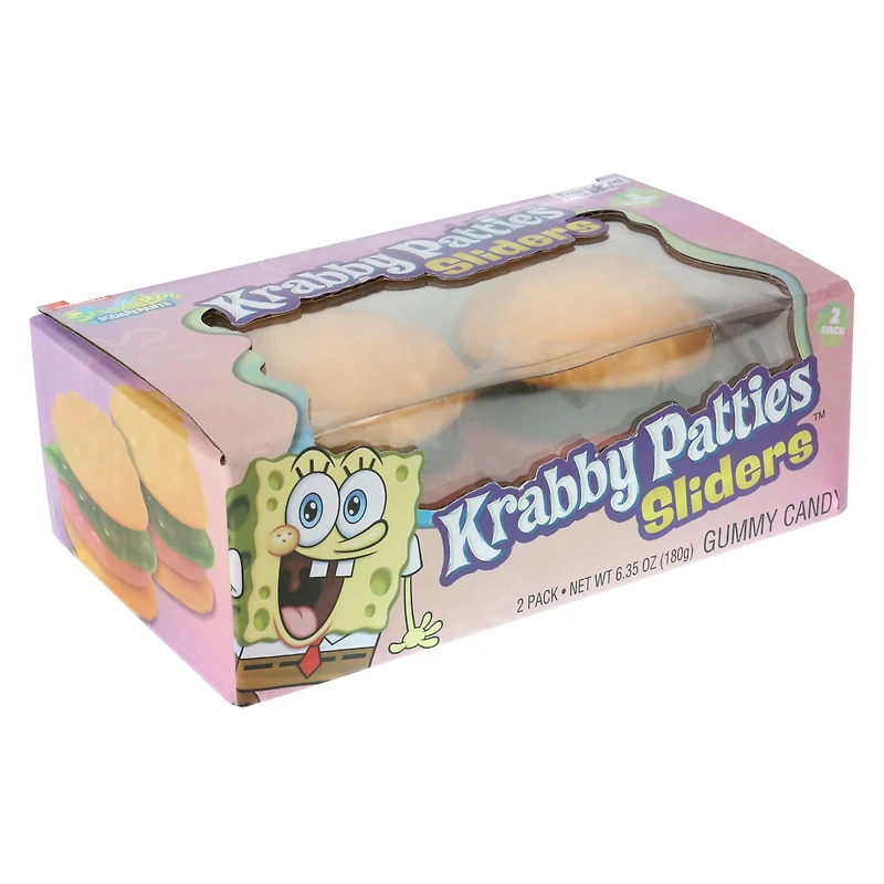 spongebob squarepants krabby patties™ sliders 2-count