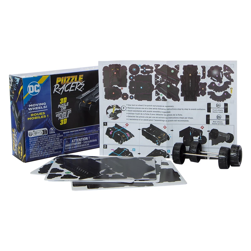 puzzle racers™ batmobile 3D car