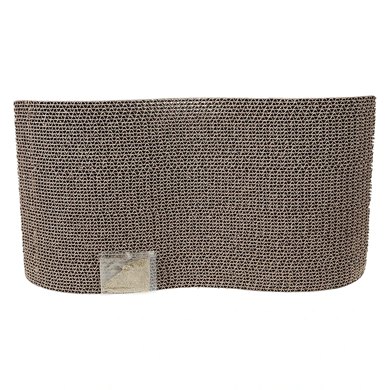 printed wavy cat scratcher 17.7in x 9.6in