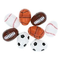 8-count fillable sports ball easter eggs