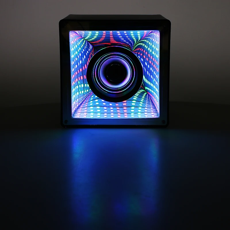 infinity Mirror Led Bluetooth® Speaker