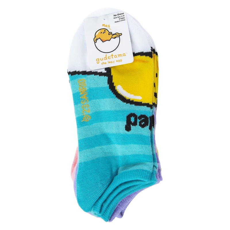 gudetama™ the lazy egg ladies no show socks