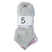juniors ankle socks 10-pack - gray