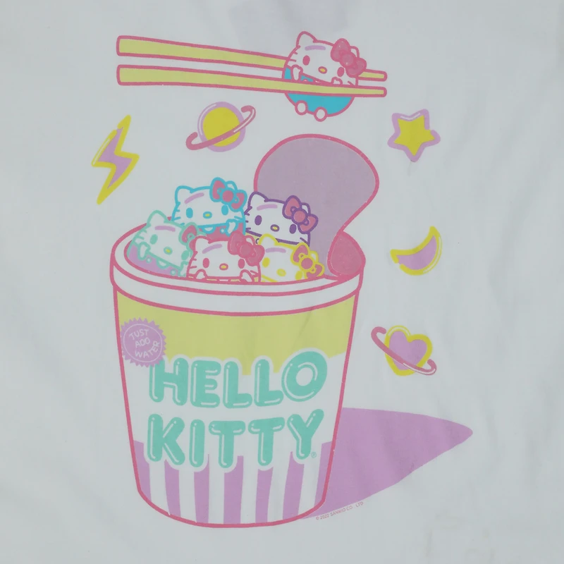 hello kitty® noodle cup graphic tee