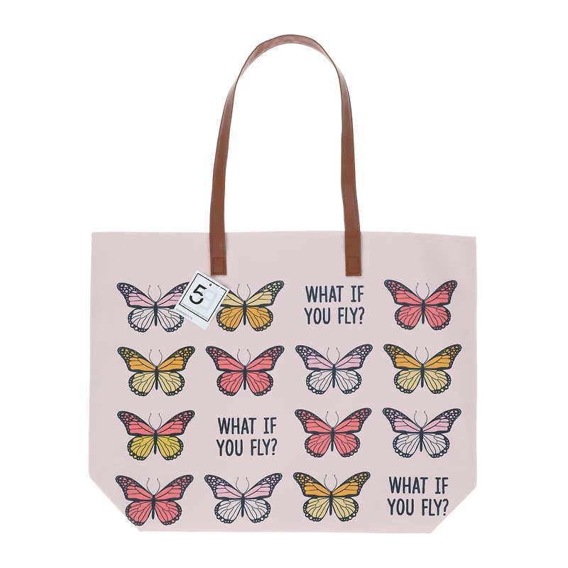 printed tote bag 20.8in x 15.5in