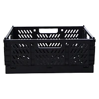 small collapsible crate storage bin 8in x 12in