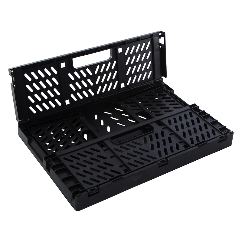 small collapsible crate storage bin 8in x 12in