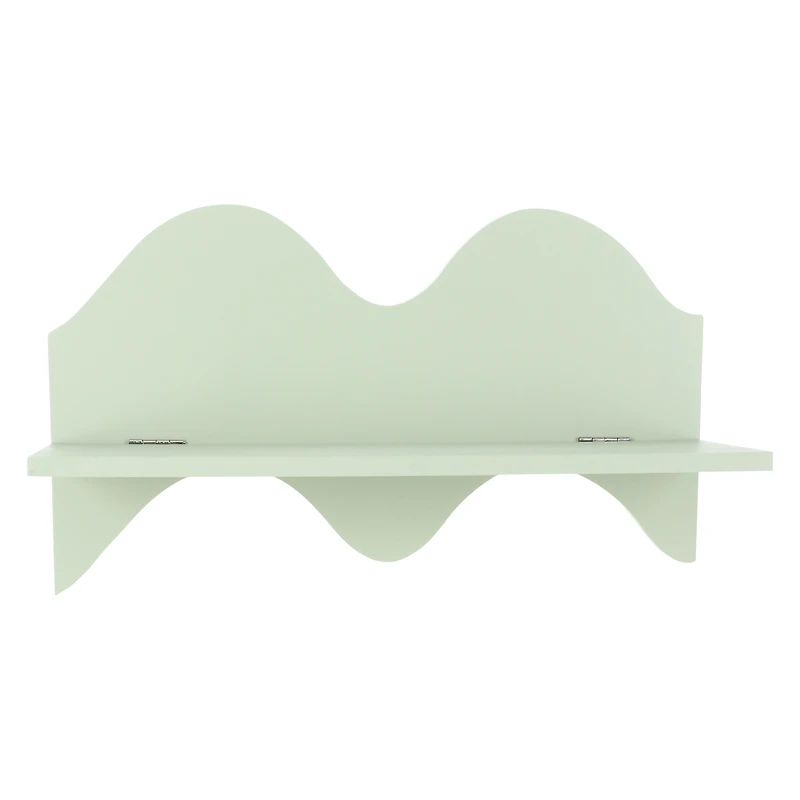 wavy wall shelf 11.8in x 6.7in