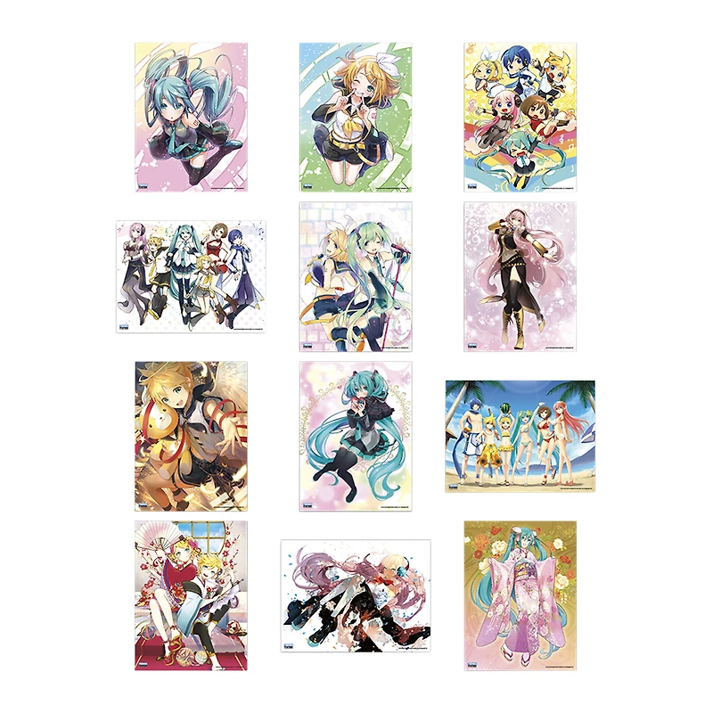hatsune miku book of posters 12-pack