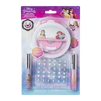 Disney Princess light up makeup mirror beauty set 4-piece