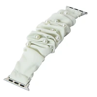 scrunchie pearl watchband for Apple Watch®