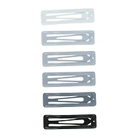 rectangle snap clips 6-count