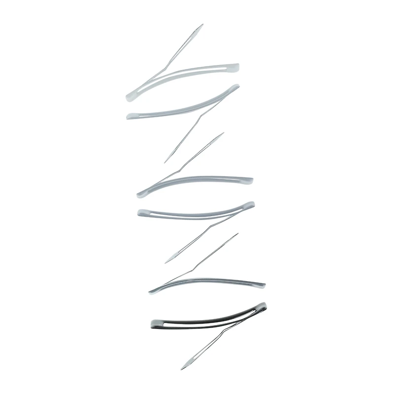 rectangle snap clips 6-count