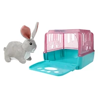 cuddle pets plush animal carrier toy