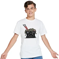 Darth Vader noodles graphic tee