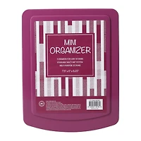 crystal cut 3-drawer mini organizer 7.5in