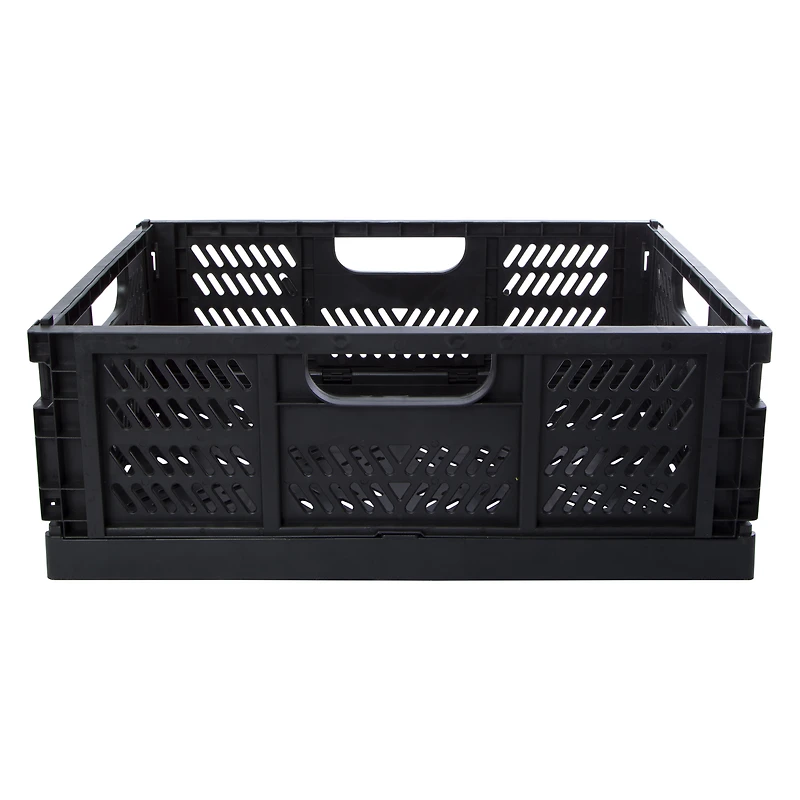 large collapsible storage crate 15.75in x 11.8in