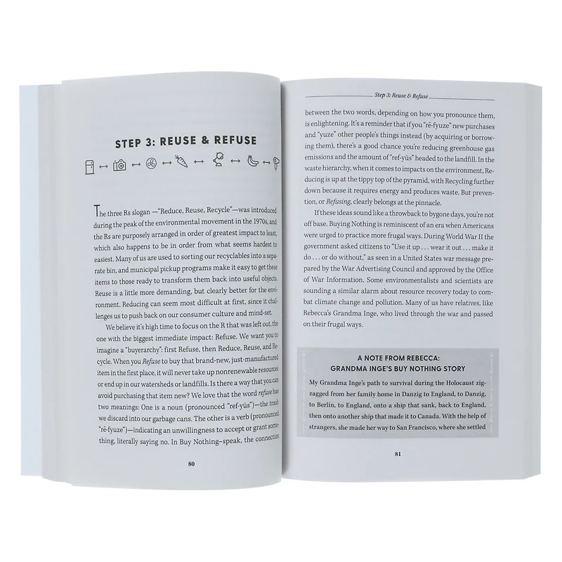 the buy nothing, get everything plan by Liesel Clark & Rebecca Rockefeller