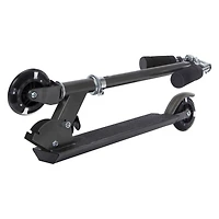 pro rider kids' folding light-up scooter with LED wheels