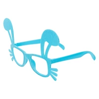 easter glitter bunny glasses