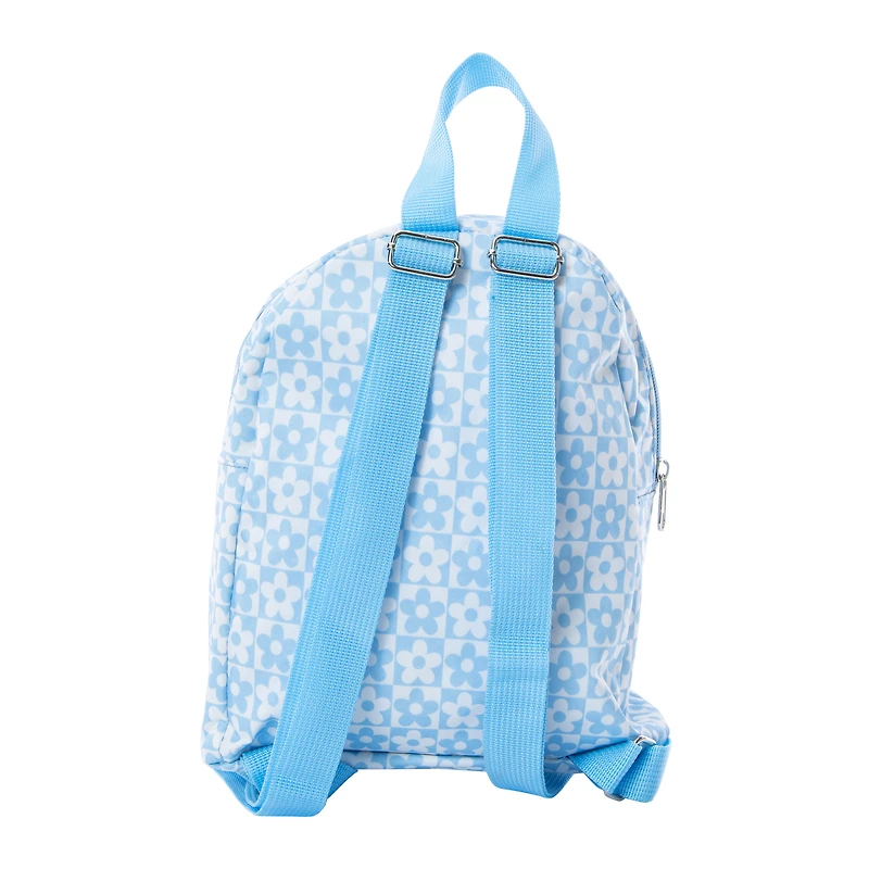 retro floral mini backpack 9.8in