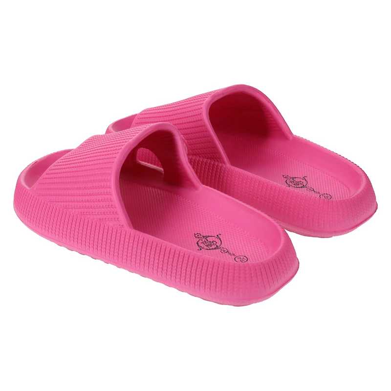 Ladies Puff Slide Sandals