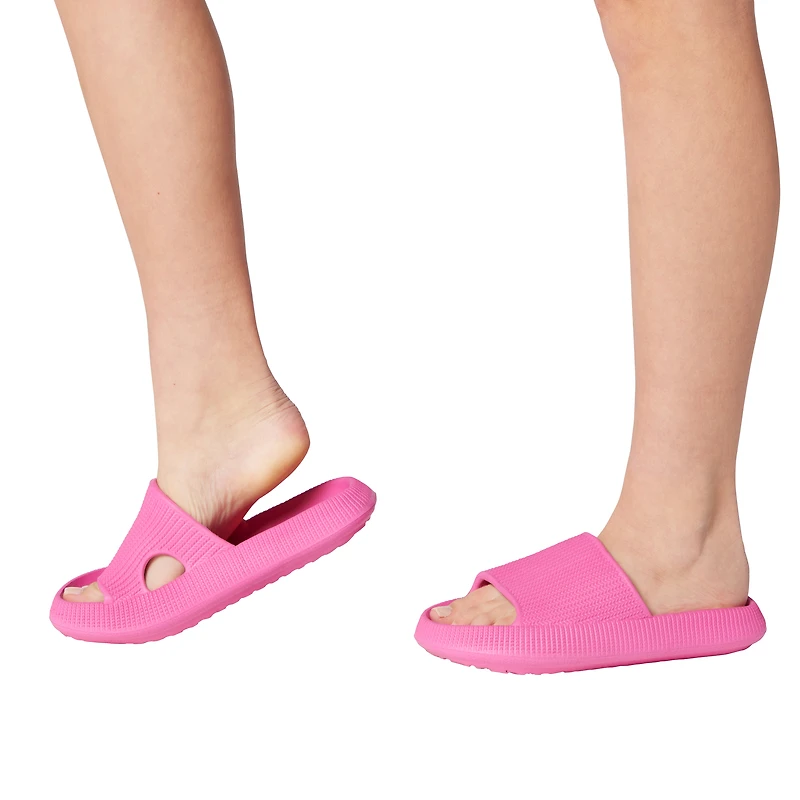 Ladies Puff Slide Sandals