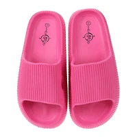 Ladies Puff Slide Sandals