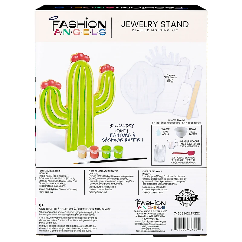fashion a.n.g.e.l.s® jewelry stand plaster molding kit