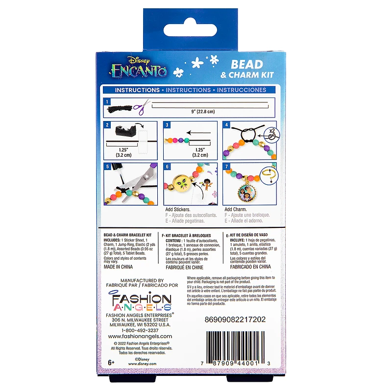 Disney®  Encanto bead & charm bracelet kit