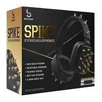 spike stereo headphones with mic