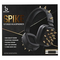 spike stereo headphones with mic
