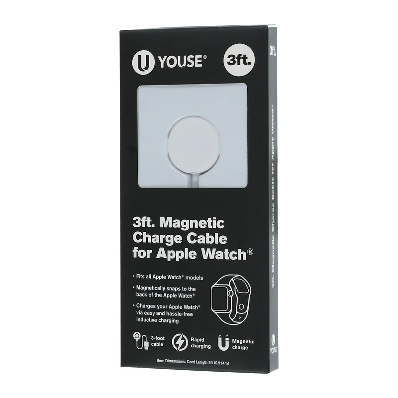3ft magnetic charger cable for Apple® Watch