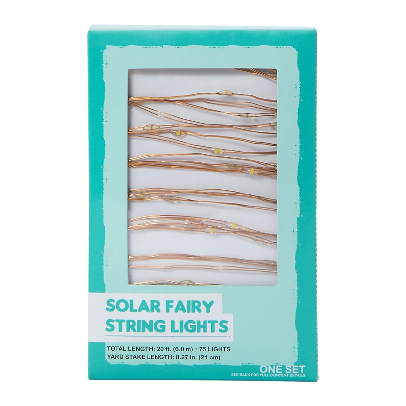 solar fairy string lights 20ft