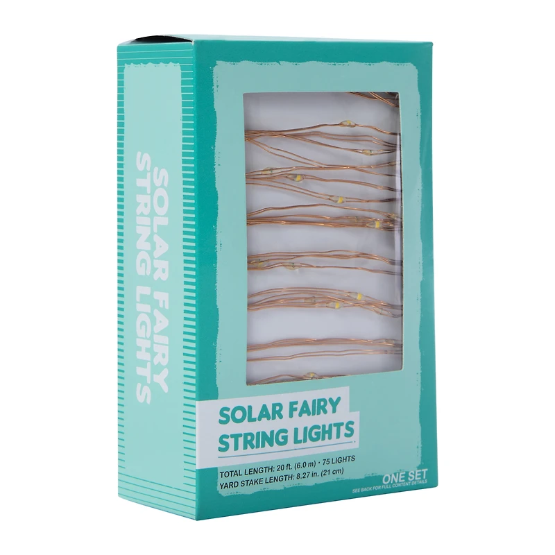 solar fairy string lights 20ft