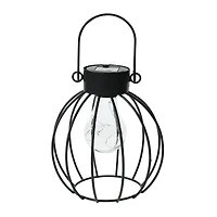 metal cage lantern 6.7in x 5.9in