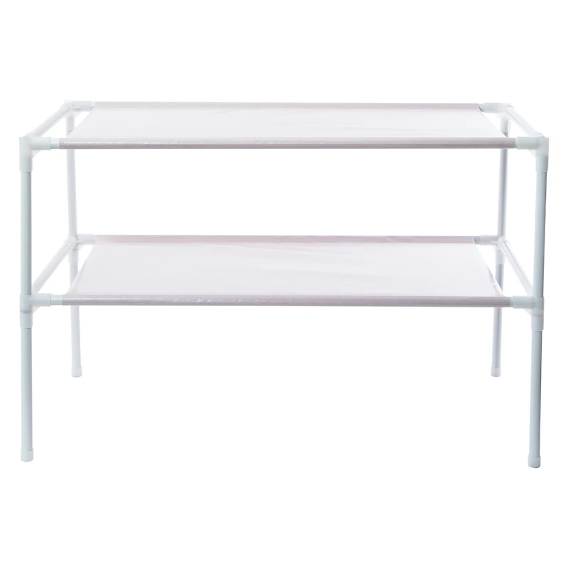 2-tier shoe rack 23in
