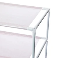 2-tier shoe rack 23in